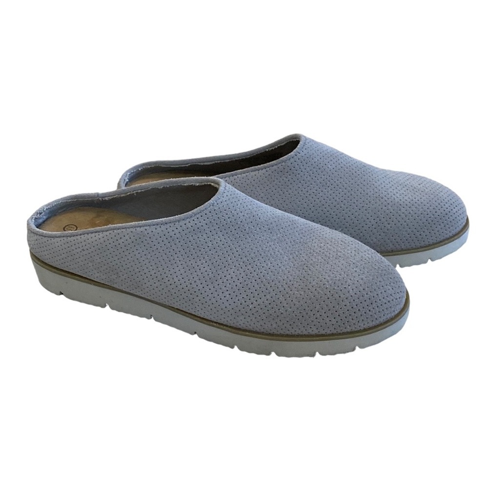 Bearpaw Womens Jolene Suede Closed Toe Clogs, Dove Gray, Size 8.5